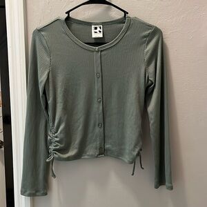 Light olive, long sleeve, Self Esteem Shirt